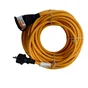 Rallonge de bricolage h07rn-f 3g1,5 ip44 25 metres jaune lexman