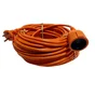 Rallonge de jardin 16a h05vvf 2x1,5mm 40 metres orange lexman
