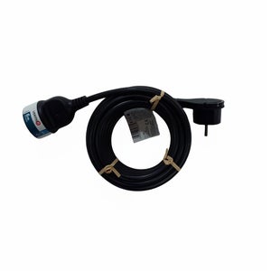 Rallonge avec terre L.6 m H05VV-F 3G1.5 mm², LEXMAN