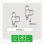 Lot de 3 micro-irrigation microdiffuseur GEOLIA