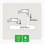 Lot de 10 goutteurs en ligne GEOLIA