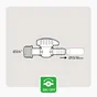 Connecteur de vanne pour arrosage GEOLIA