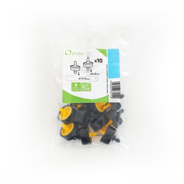 Lot de 10 goutteurs autoregulant GEOLIA