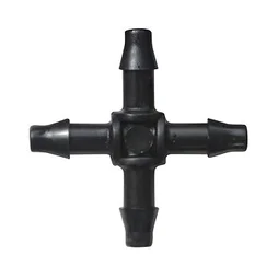 Lot de 10 connecteurs transversal pour arrosage GEOLIA diam.4 x 6 mm