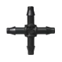 Lot de 10 connecteurs transversal pour arrosage GEOLIA diam.4 x 6 mm