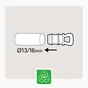 Lot de 10 bouchons pour arrosage GEOLIA Geo9086-10