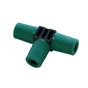 Lot de 5 Raccord en T pour arrosage Diam.4 x 6 mm GEOLIA