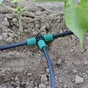 Lot de 5 Raccord en T pour arrosage Diam.4 x 6 mm GEOLIA