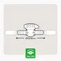Connecteur de vanne pour arrosage GEOLIA