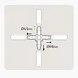 Connecteur transversal pour arrosage GEOLIA