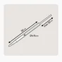 Lot de 3 supports de tuyau pour arrosage polypropylène GEOLIA