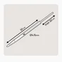 Lot de 10 supports de tuyau pour arrosage polypropylène GEOLIA