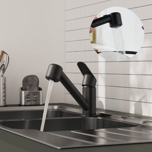 Mitigeur de cuisine, Kemi, DELINIA noir