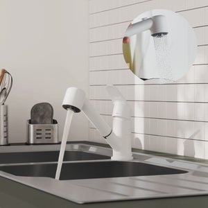Mitigeur de cuisine, KEMI, DELINIA blanc
