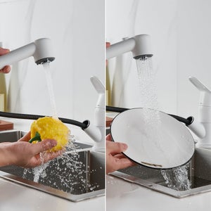 Mitigeur de cuisine, KEMI, DELINIA blanc