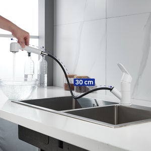 Mitigeur de cuisine, KEMI, DELINIA blanc
