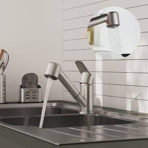 Mitigeur de cuisine, Kemi, DELINIA, facon inox