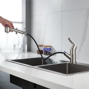 Mitigeur de cuisine, Kemi, DELINIA, facon inox