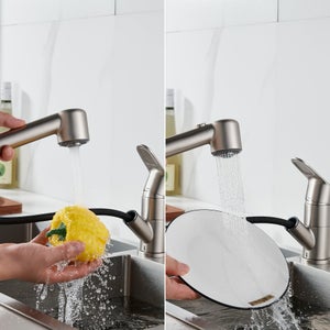 Mitigeur de cuisine, Kemi, DELINIA, facon inox