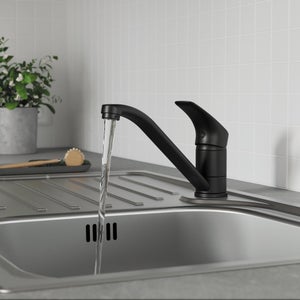 Mitigeur de cuisine, Essential, DELINIA noir