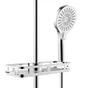 Etagère de bain / douche chromé à encastrer Liberta