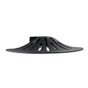 Filtre universel en silicone éco-responsable noir, Ø 110mm