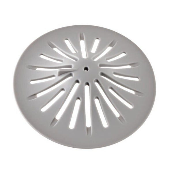 Filtre universel silicone éco-responsable gris, Ø 110mm