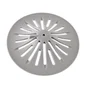 Filtre universel silicone éco-responsable gris, Ø 110mm