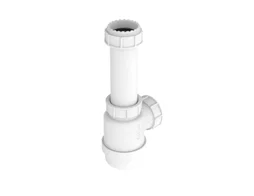 Siphon pour évier 1 cuve recyclé gain de place, Diam.1 1/4 (32mm) / 1 1/2 (40m