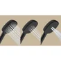 Pommeau de douche Remix, noir, Sensea