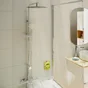 Colonne de douche avec robinet sans robinetterie, SENSEA Icone, chromé