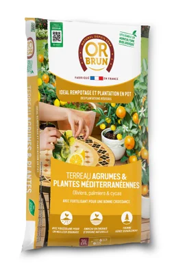 Terreau agrume et plantes med ob 20l