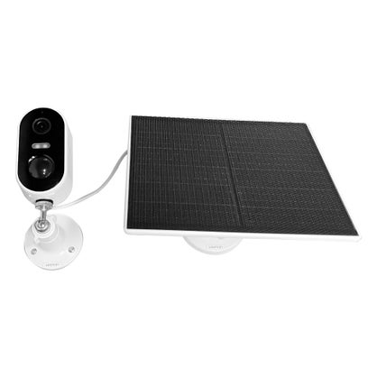 Caméra Factice Avec LED Clignotante - Boîtier Extérieur Résistant - Ø80x170 Mm - Alimentation Piles AA