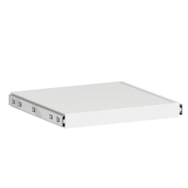 Etagère coulissante pour caisson SPACEO Evo'M blanc pour caisson L.60 x P.54 cm