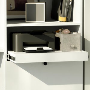 Etagère coulissante pour caisson SPACEO Evo'M blanc pour caisson L.60 x P.54 cm