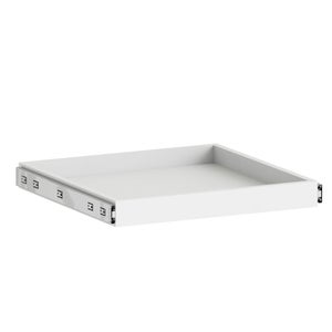 Etagère coulissante pour caisson SPACEO Evo'M blanc pour caisson L.60 x P.54 cm