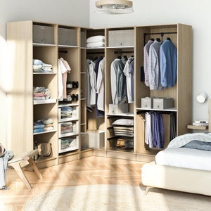 Etagère coulissante pour caisson SPACEO Evo'M blanc pour caisson L.60 x P.54 cm