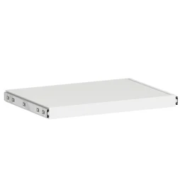 Etagère coulissante pour caisson SPACEO Evo'M blanc pour caisson L.80 x P.54 cm