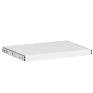 Etagère coulissante pour caisson SPACEO Evo'M blanc pour caisson L.80 x P.54 cm