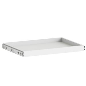 Etagère coulissante pour caisson SPACEO Evo'M blanc pour caisson L.80 x P.54 cm