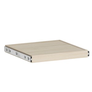Etagère coulissante SPACEO Evo'M effet chêne pour caisson L.60 x P.54 cm