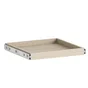 Etagère coulissante SPACEO Evo'M effet chêne pour caisson L.60 x P.54 cm
