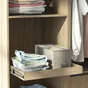 Etagère coulissante SPACEO Evo'M effet chêne pour caisson L.60 x P.54 cm
