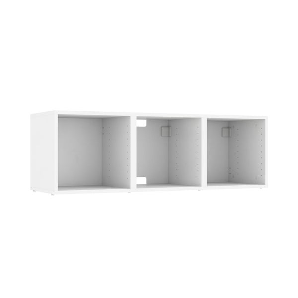 Meuble TV SPACEO Evo'M blanc H.38,4 x L.120,2 x P.38 cm