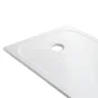 Receveur de douche résine blanc L.120 x l.90 cm Easy 2 SENSEA