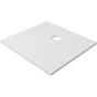 Receveur Easy  resine 80x80 cm blanc SENSEA