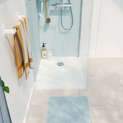 Receveur Easy  resine 70x90 cm blanc SENSEA
