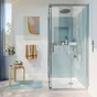 Receveur de douche résine blanc L.90 x l.80 cm Easy 2
