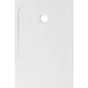 Receveur Easy  resine 80x120 cm blanc SENSEA