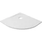 Receveur Easy  resine 1/4 cercle 90 cm blanc SENSEA